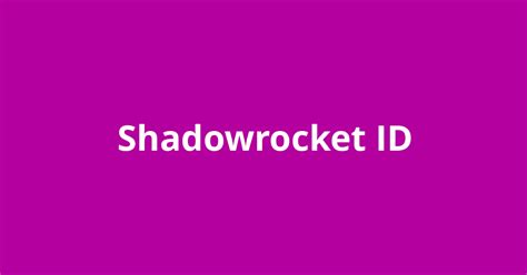 Rule based proxy utility client for iPhoneiPad. . Shadowrocket id